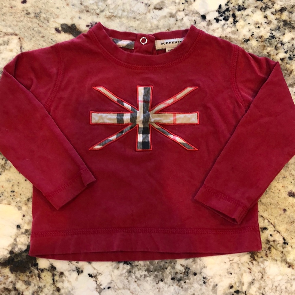 Authentic baby burberry shirt